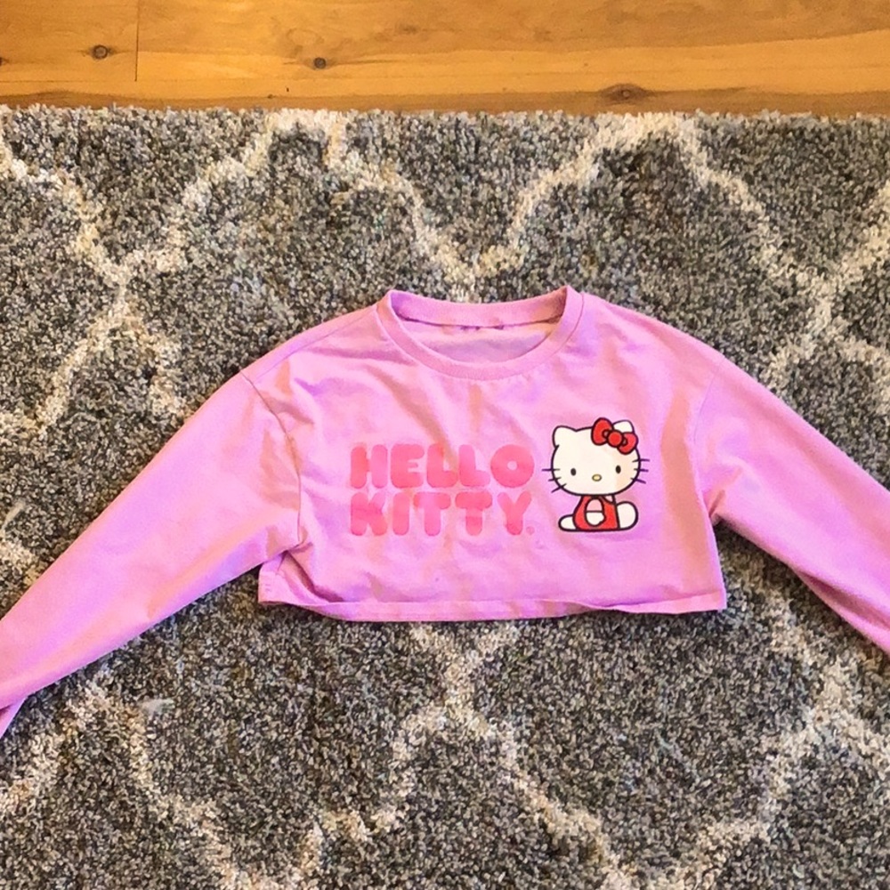 Hello kitty crop top